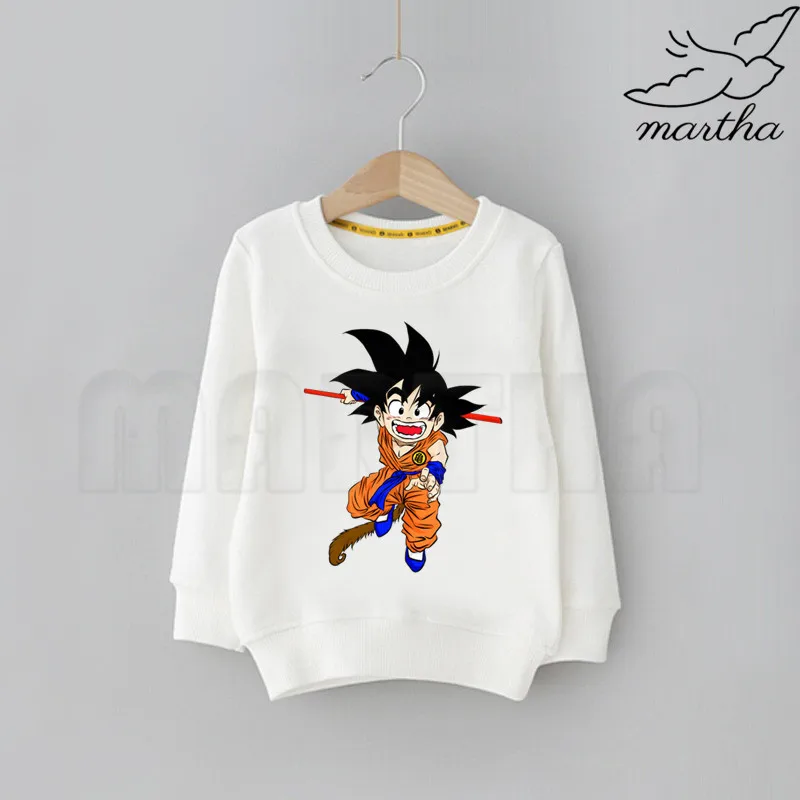 C Новые детские толстовки с капюшоном с рисунком дракона из мультфильма Z Goku, японского аниме, детские толстовки для мальчиков, детские толстовки, повседневные толстовки - Цвет: C