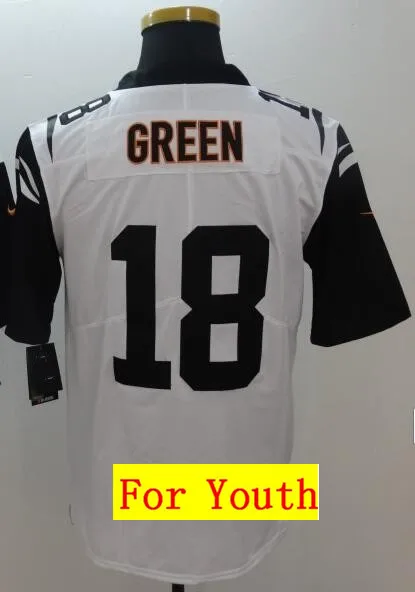 As photo Все сшитые мужские wo Мужские Молодежные Дети th Cincinnati A.J. Зеленый 18 Joe Mixon 28 Джерси - Цвет: As photo