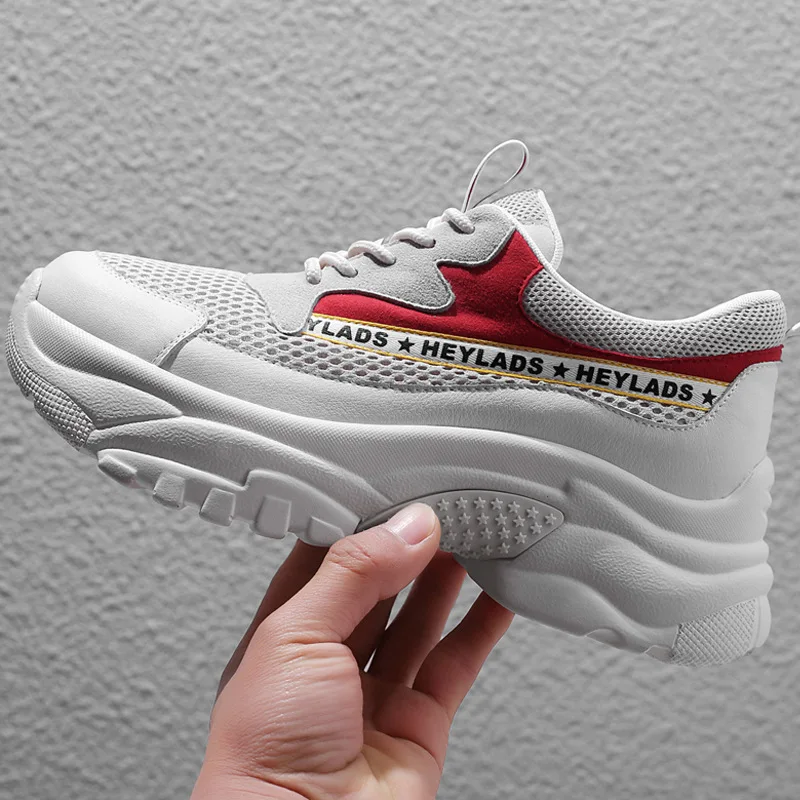

Online Celebrity Spring New Style INS Super Fire Online Celebrity Extra High Thick Bottomed Dad Shoes Women's Korean-style Versa