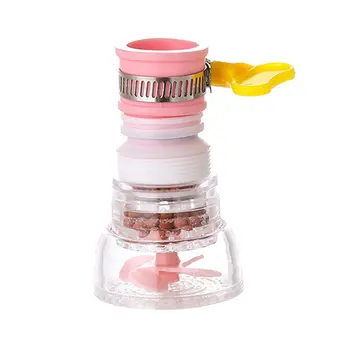 

Universal Kitchen Faucet Water Tap Heads 360 Degree Rotating Household Water Purifier Filter Sprayer Activated Carbon Filtration