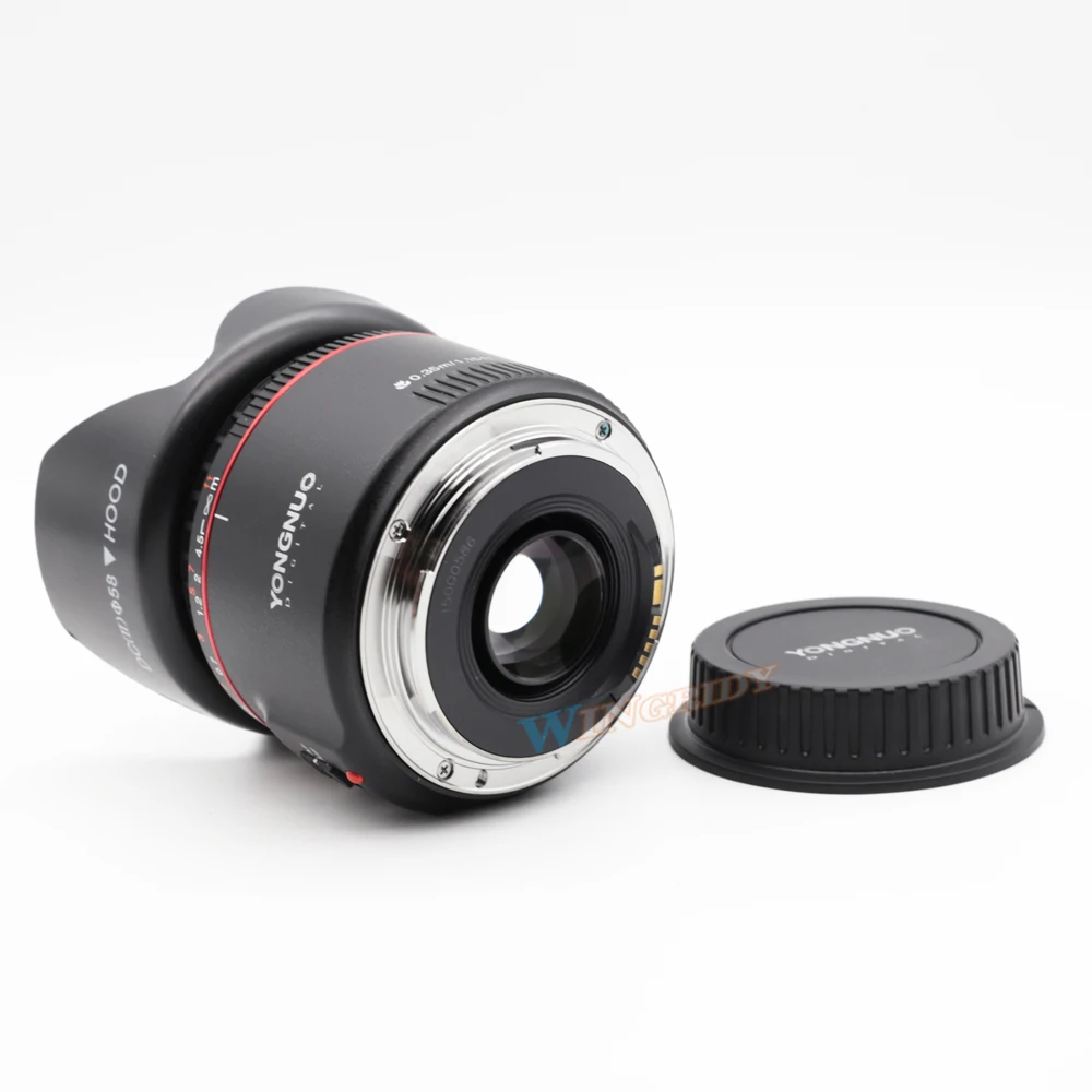 YONGNUO YN50mm F1.8 II фиксированный EF с большой апертурой объектив камеры для Canon эффект боке AF MF 50 мм объектив для EOS 70D 5D2 5D3 600D DSLR