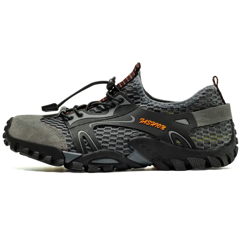 BOUSSAC 39-46 Tall And Drivable Climbing Shoes 4 Mountaineering Stations Safe And Non-slippery Shoes - Цвет: Gray