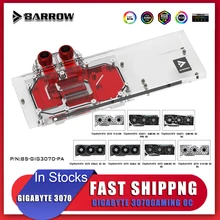 Barrow – bloc d'eau GPU pour GIGABYTE RTX série 3070/3060Ti, couverture complète du refroidisseur VGA, synchronisation 5V ARGB M/B, BS GIG3070 PA