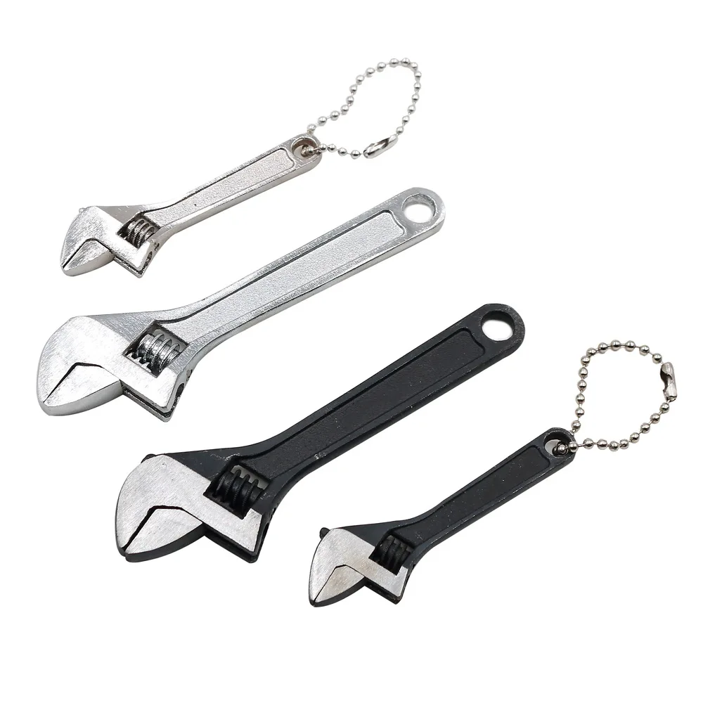 

2.5 inch and 4 inch mini metal adjustable spanner wrenches can be used as pendant jaw wrenches 0-15mm 0-10mm