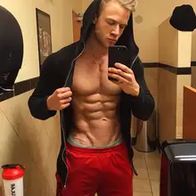 Мышцы Фитнес братья Осень стиль Мужчины Спорт Фитнес Повседневный Чистый Хлопок Эластичность Толстовка пальто кардиган