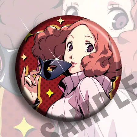 PERSONA3 anime badges Ryuji Sakamoto Anne Takamaki 58mm Brooch Icons -  AliExpress