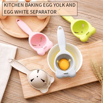 

Food Grade Egg Yolk Separator Protein Separation Tool Household Kitchen Cooking Egg Tools Durable Egg Divider Kitchen Gadgets