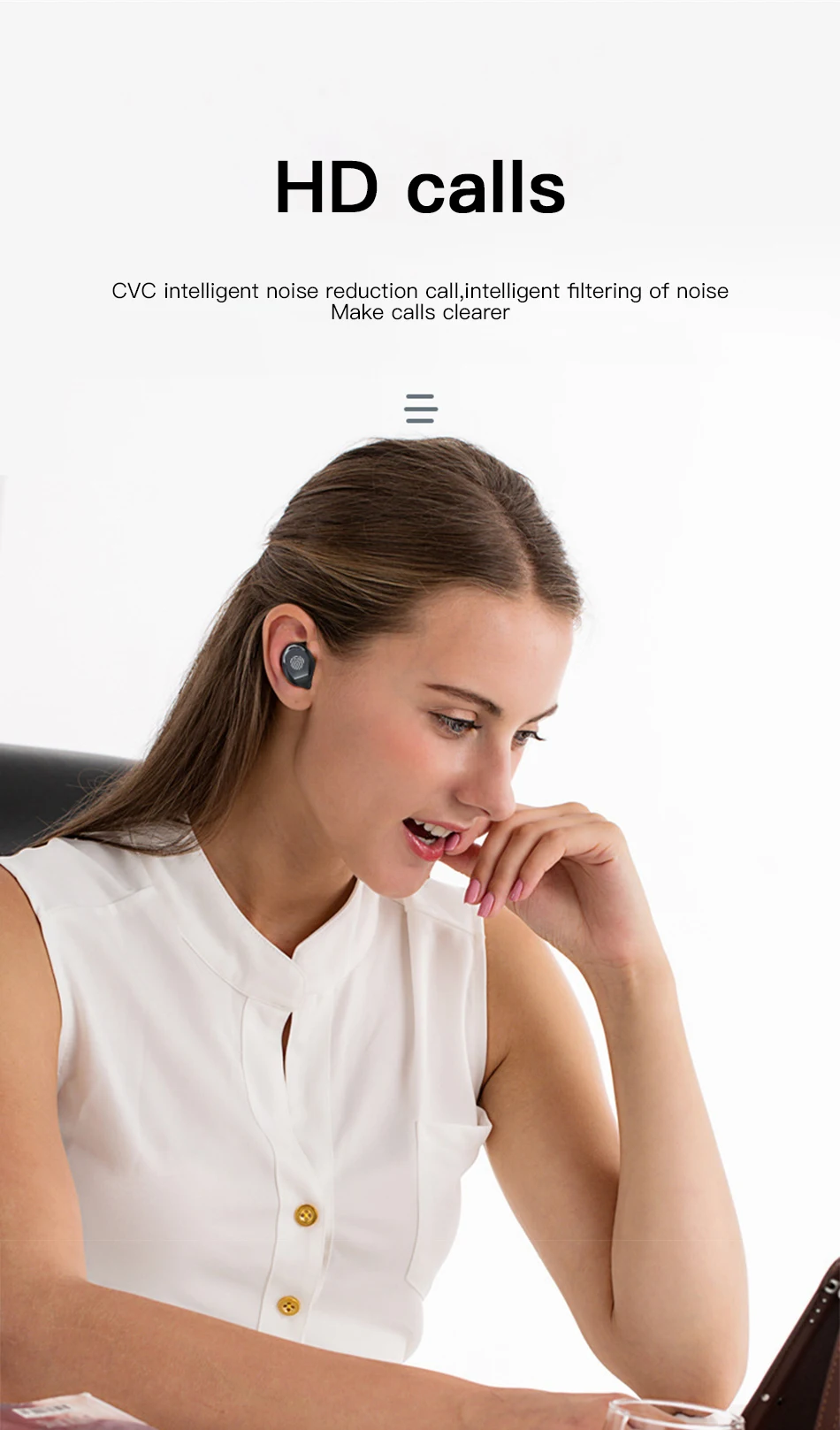 !ACCEZZ LED Display TWS Bluetooth5.0 Earphone HIFI Stereo Touch Control Headset With Charging Box Extal Power Bank Charger Phone (6)
