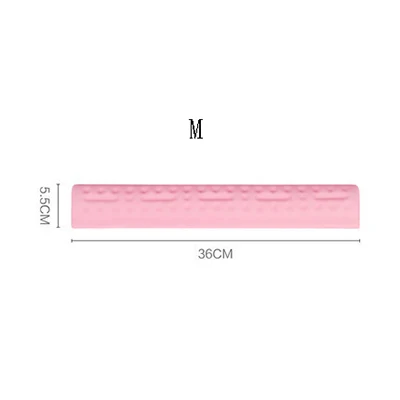 M-pink Эргономичная подставка для мыши и клавиатуры, подставка для запястья, подушка из пены с эффектом памяти, механическая клавиатура, уход за руками для офиса, ПК, игр - Цвет: M-pink