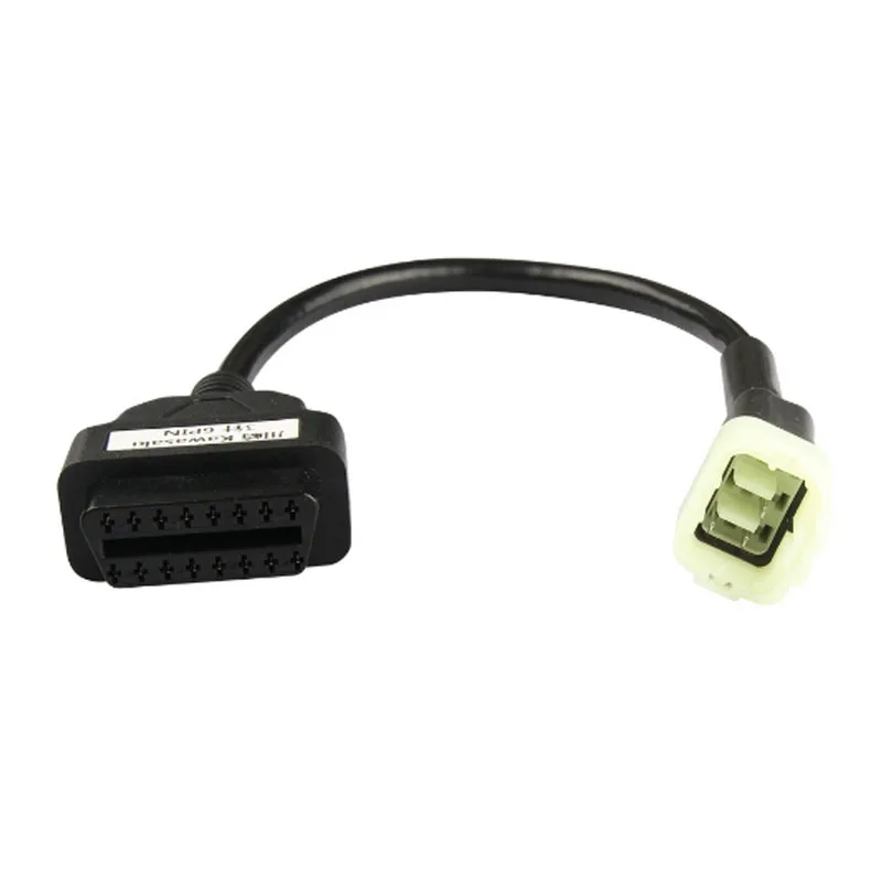 Lsaardth 6Pin OBD2 Adapter Cable - Diagnostic 6 Pin to OBD2 16-Pin Adapter  Cable Motorcycle Fault Detection Connector Fit for Sinnis