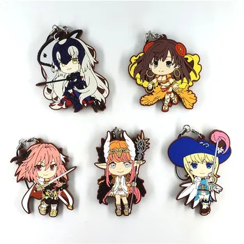 

Fate stay night / Fate/Grand Order/FGO Original Japanese anime figure rubber mobile phone charms keychain strap D446