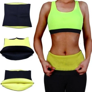 

Waist Trainer Sweat Belt Neoprene Body Corset Waist Cincher Belts for Training ZJ55