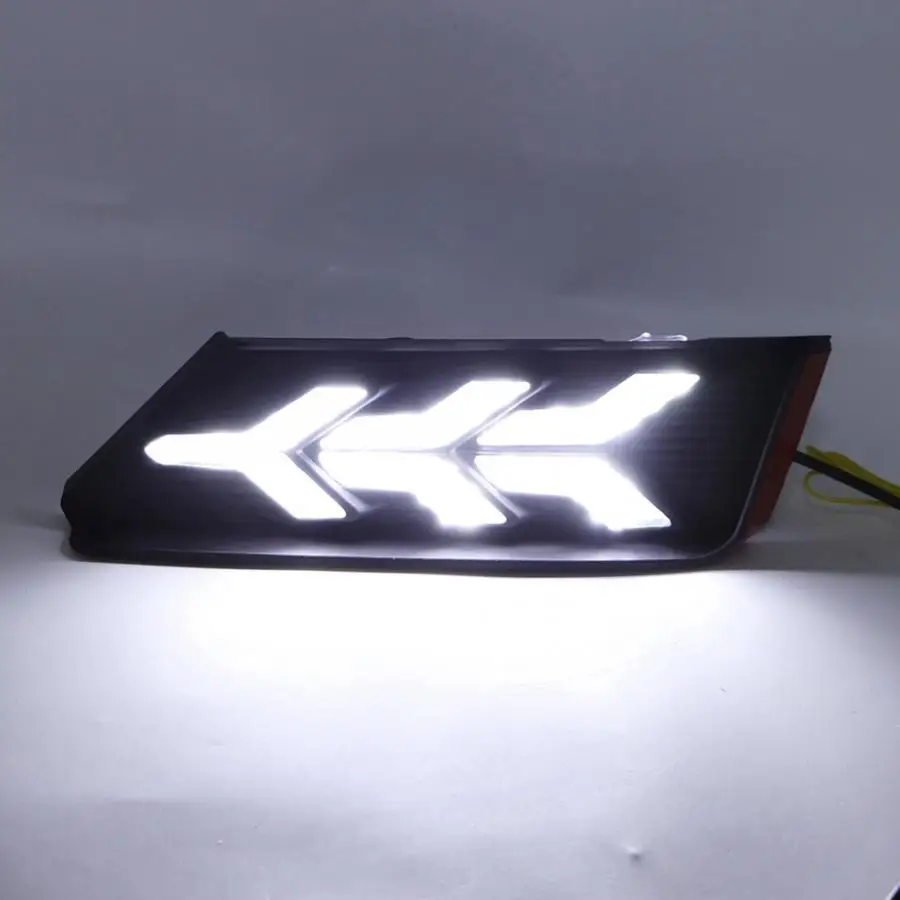 1 пара Автомобильный светодиодный Габаритные огни 3 цвета Водонепроницаемый