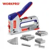 WORKPRO 4 в 1 сверхмощный штапельный пистолет для DIY мебель для украшения дома руководство для степлера пистолет для ногтей с 4000 скоб гвоздиком ► Фото 1/6