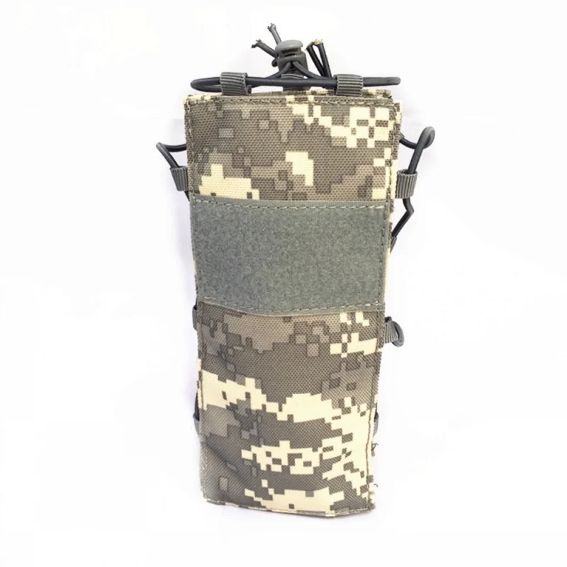 Военная Тактическая Сумка для бутылки воды Molle, держатель для чайника, для путешествий, кемпинга, туризма, рыбалки, охоты, чехол для фляги, сумка-Кобура - Цвет: ACU