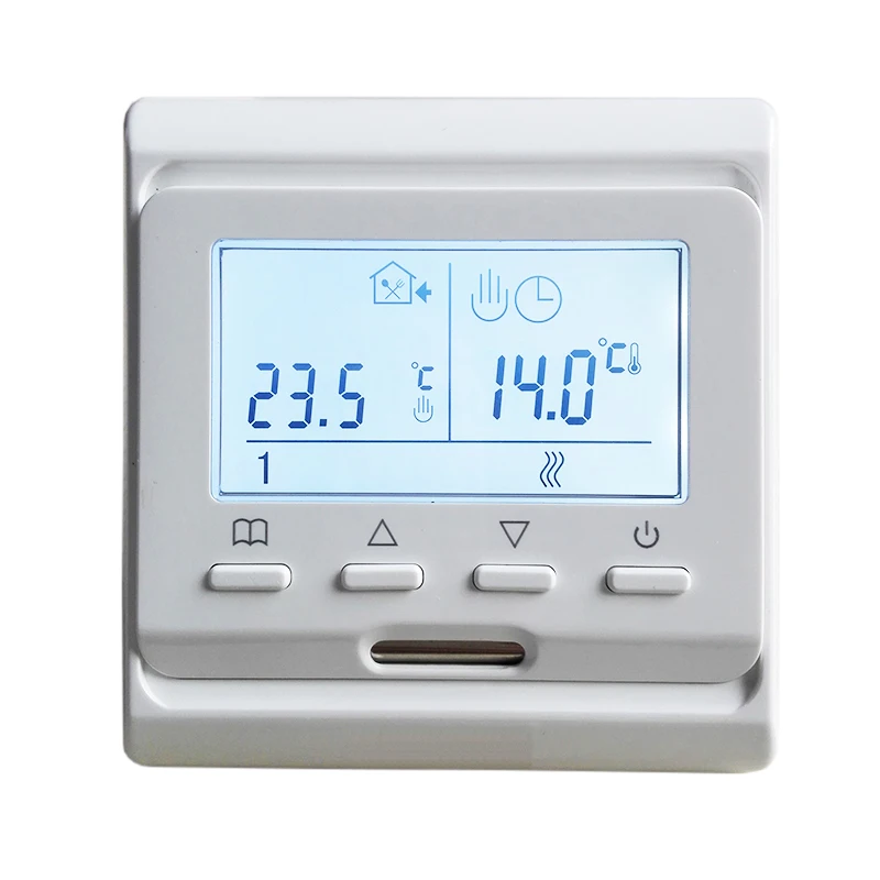 220V LCD Programmable Electric Digital Floor Heating Room Air Thermostat Warm Floor Controller( 1PC)