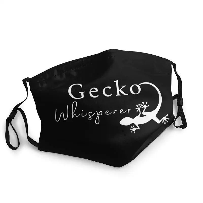 Многоразовая маска для лица Gecko Whisperer взрослых ящерица хамелеон против смога