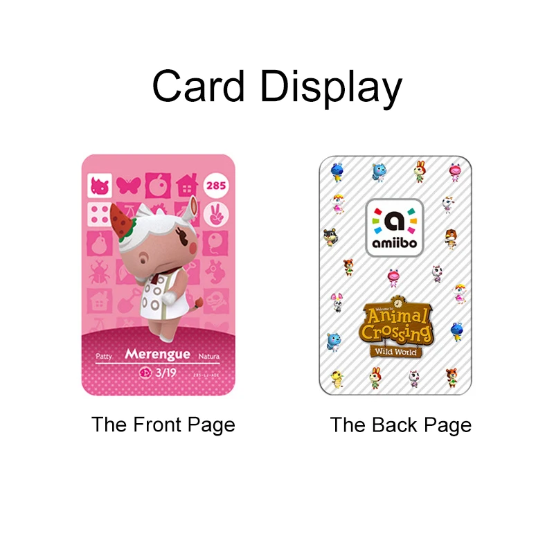Series 3 (181 to 210) Animal Crossing Card Amiibo Card Work for NS 3DS Game New Horizons Ankha Freya Kid Cat Villager Card