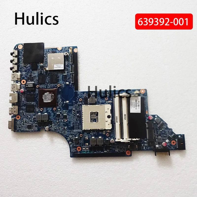 Hulics оригинальный 639392-001 материнская плата для ноутбука HP pavilion DV7 DV7T DV7-6000 hm65
