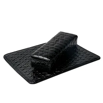 

Arm Tool Washable Rectangle Pillow Nail Art Salon Sponge Holder Pad Cushioned Leather Manicure Care Hand Rests Soft
