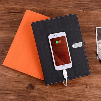 

A5 Business Notebook USB Charging Free 32GB U Disk Man Women Diary Office Work Notepad Journal Gift Packing Box
