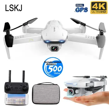 

NYR New GPS Drone S162 4K HD Dual-camera 5G WIFI FPV Foldable Quad-rotor Dron One Key Return Distance of 500 Meters