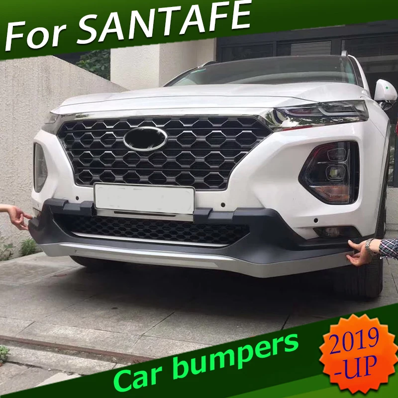 Защитные аксессуары для переднего и заднего бампера Hyundai SANTAFE 2019 2020
