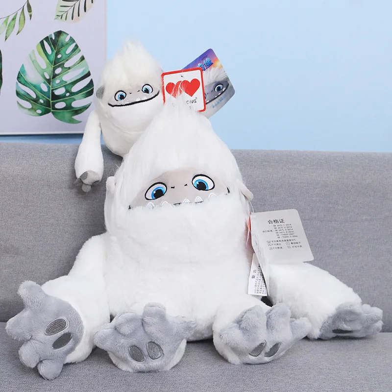 Новинка 2019New movei Yeti ужасная плюшевая игрушка снеговик-талисман пушистые белые волосы Монстр Кукла подарок для детей праздничный подарок