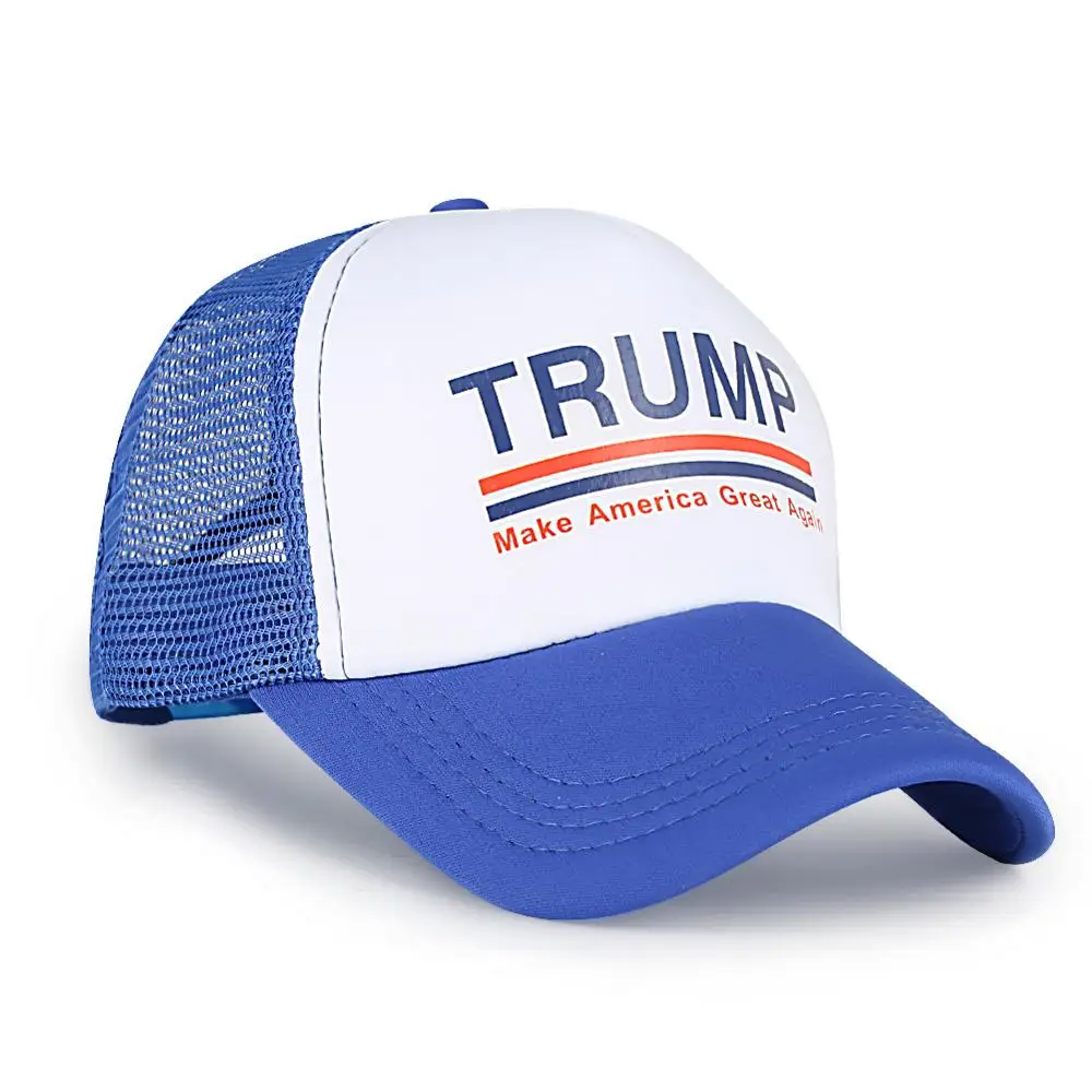 

Make America Great Again Hat USA Flag Caps Adjustable Baseball Cap Patriots Hat Trump Printed Patchwork Bone Unisex Trucker Hats