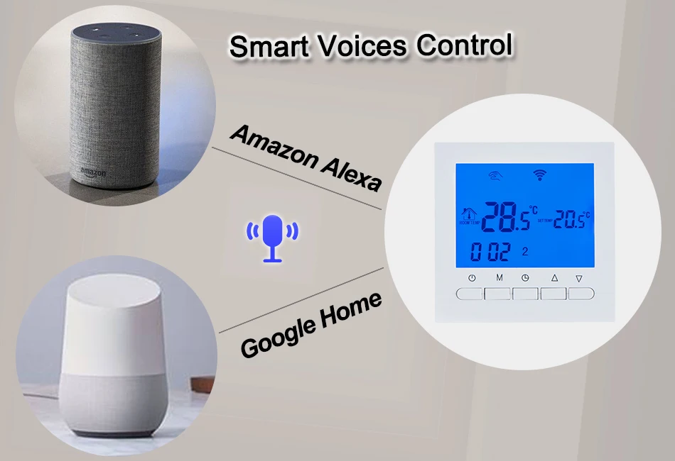 google home, alexa蓝色