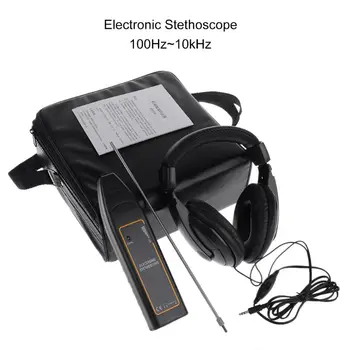 

1 Set Water Leak Detector Water Tank Pipe Electronic Stethoscope Car Noise Diagnostic