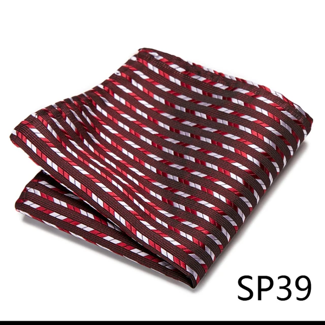 Newest style  Brand Factory Sale Top grade  Pocket Square Paisley Dropshipping Clothing accessories Memorial Day Fit Workplace SP39