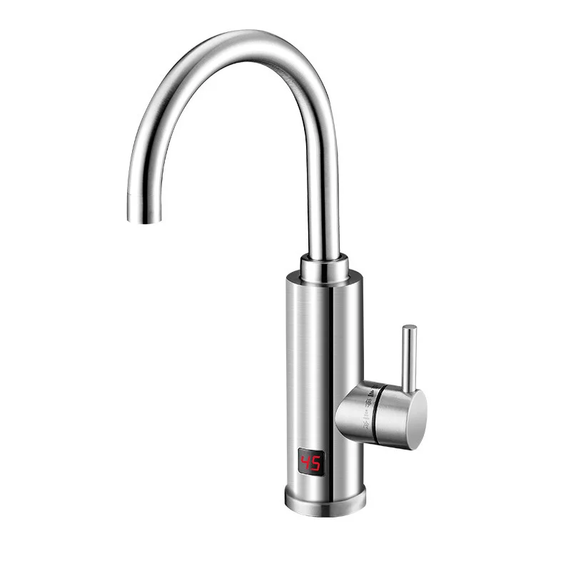 

The New Energy-saving Intelligent High-tech Digital Display Kitchen Bathroom Is The Hot Province Sink Speed Hot Electric Faucet