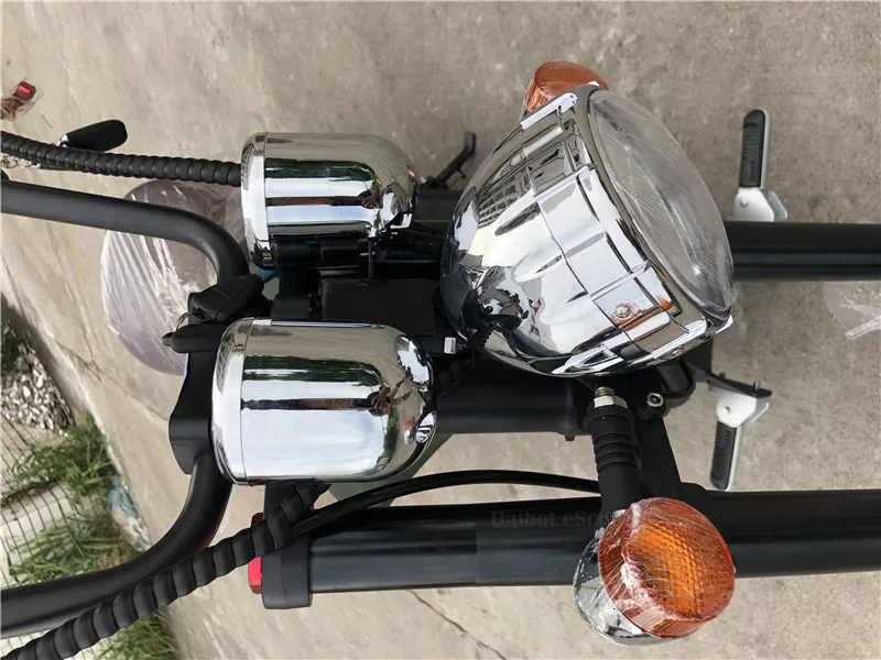 Electric Motorcycle Scooter 2 Wheels Electric Scooters 60V 2000W 20A Removable Battery Citycoco Electric Scooter (44)