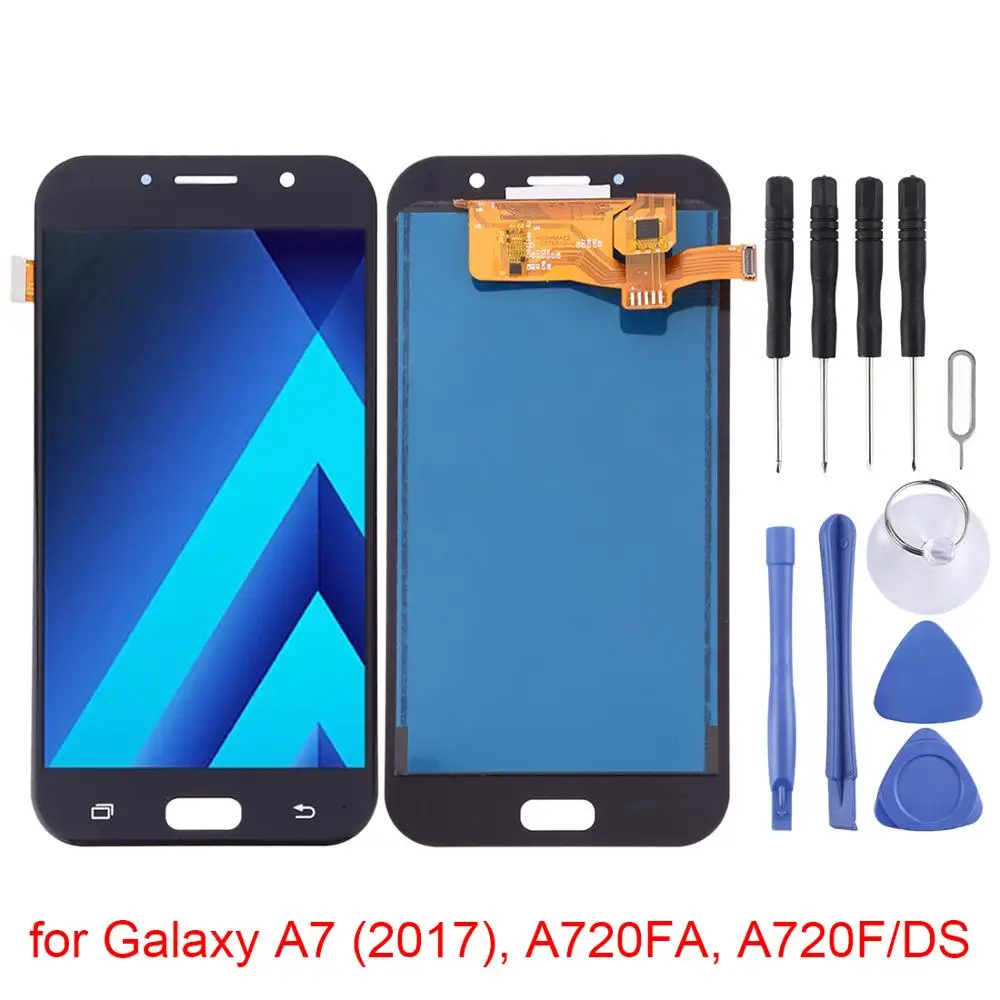 ЖК экран и дигитайзер в сборе (материал TFT) для Galaxy A7 (2017) A720FA A720F/DS/ A8 (2015)/ A6 +