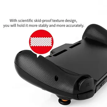 

For Nintendo Switch Handheld Controller Grip Gamepad Vibration Sweat-Proof Design Gyro Double Motor Built-in 6-Axis I3L2