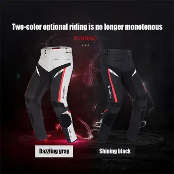 

GHOST RACING Motorcycle Riding Pants Fall-proof Wind-proof Warm Pants In Winter and Autumn Riding Clothing Protective Gear