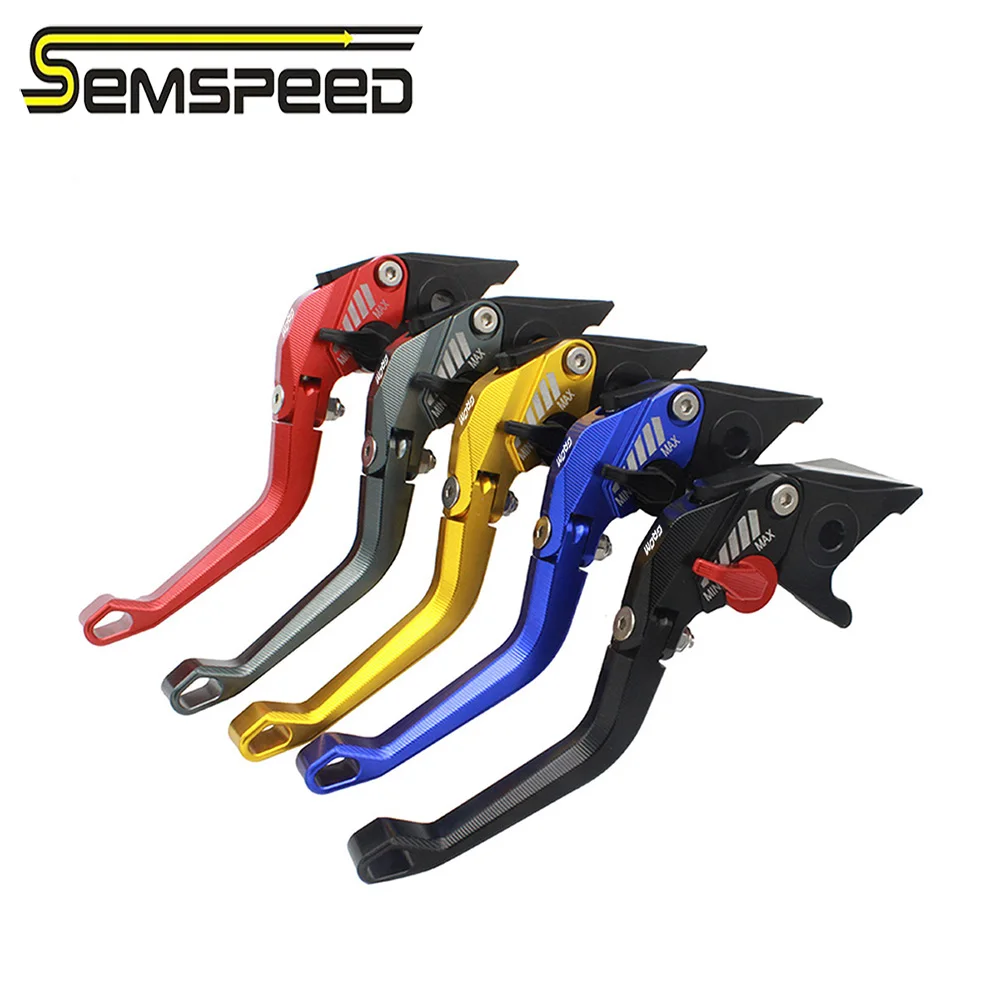 Трехмерные складные рычаги тормозной муфты SEMSPEED с логотипом GROM для мотоцикла Honda