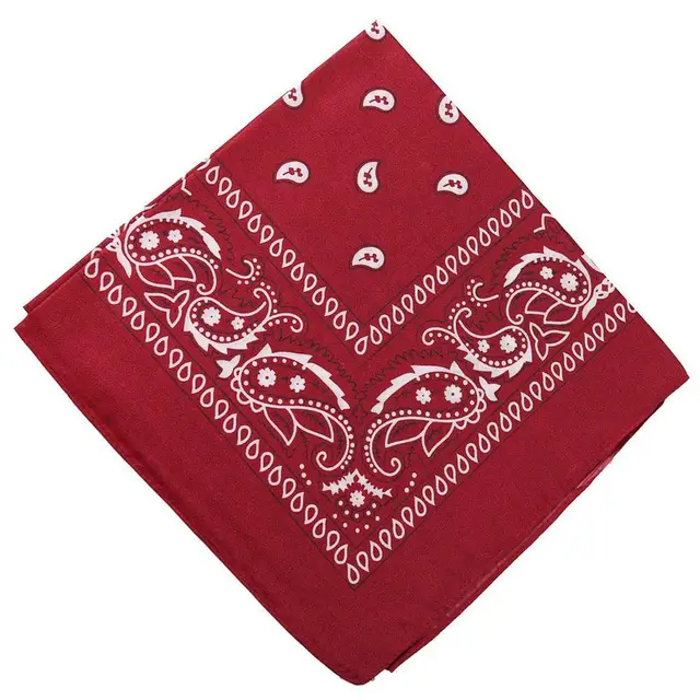 Bohemian Print Bandana Hair Bands for Girls Women Kids Unisex Square Scarf Turban Headband Hair Accessories O