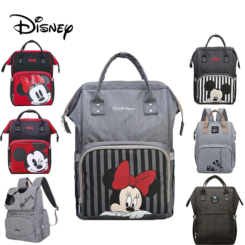 Сумка для подгузников Disney Детский рюкзак мам дорожный органайзер влажных с USB