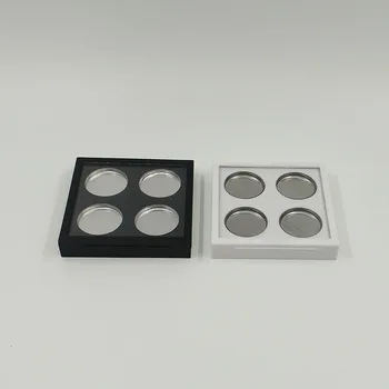 

50pcs/lot white Empty Palette Eyeshadow Blusher Lipstick Lip Gloss Powder Fundation Refill Palette with pan
