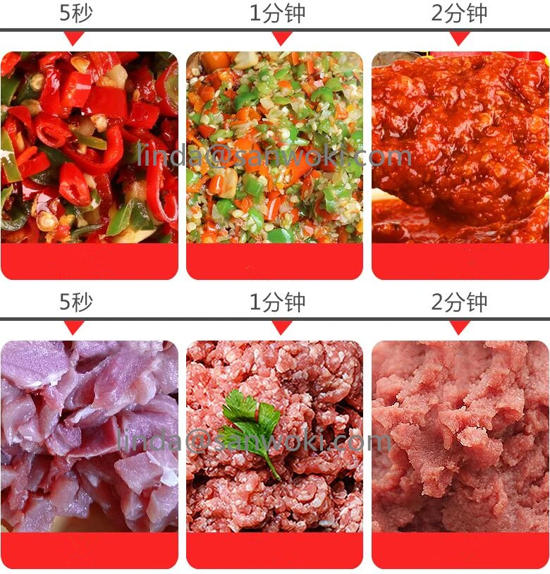 8L овощей машина для резки мясорезка и миксер колбасный наполнитель машина для изготовления фрикаделек шалот измельчитель