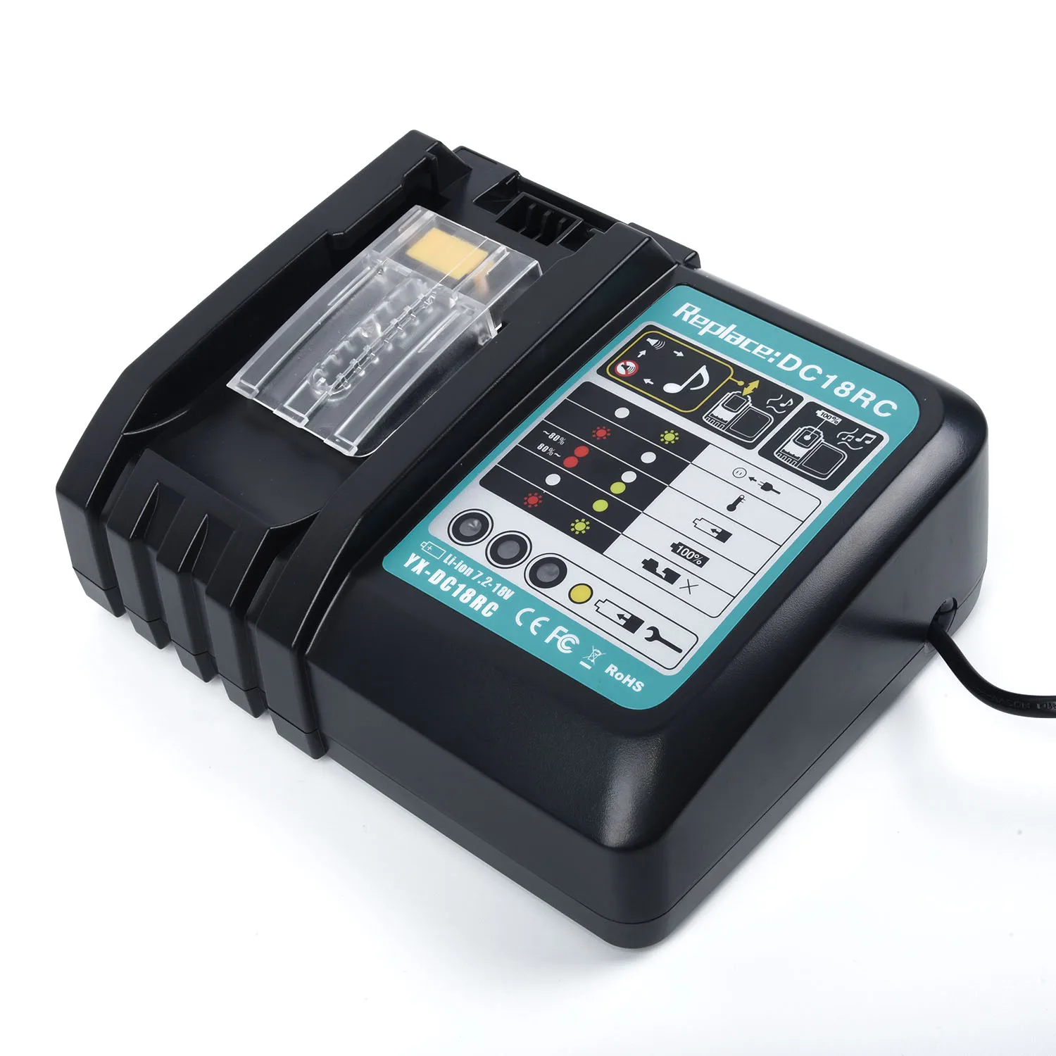 

For Makita Battery Charger DC18RA DC18RC 14.4V-18V Li-ion Rapid LED 2019 Fashion