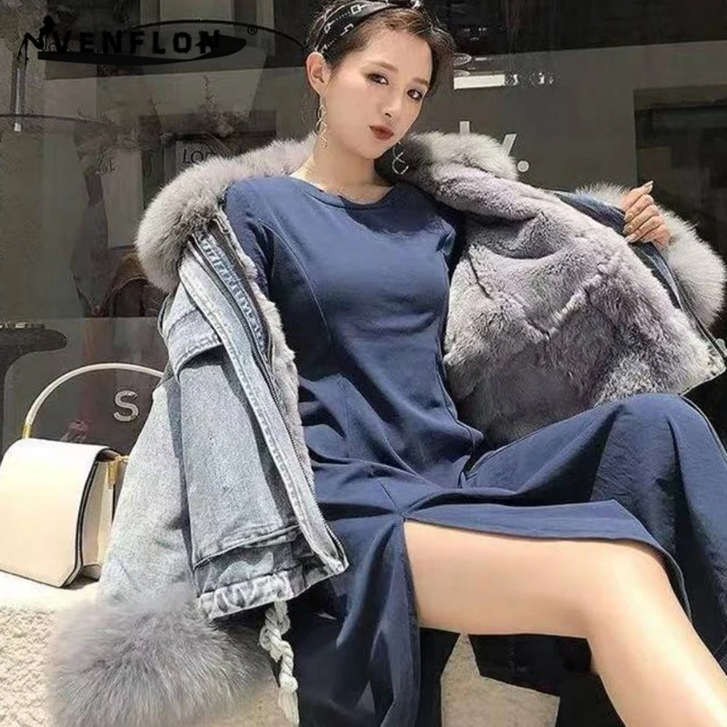 

VENFLON Winter Coat Women 2019 Korean Fashion Casual Jacket Women Short Fur Collar Jacket Warm Coat chaqueta mujer