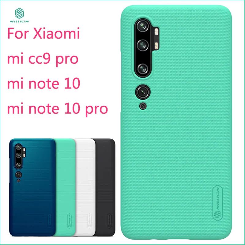 Чехол NILLKIN для Xiaomi mi note 10 pro чехлы CC9 суперматовый экран|Бамперы| |