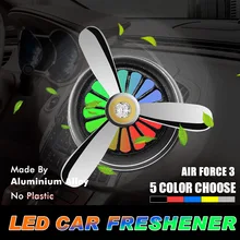 Автомобильный диффузор освежитель воздуха Запах светодиодный свет украшение интерьера воздуха на выходе парфюм автокрепеж для Honda hyundai JEEP KIA аксессуары