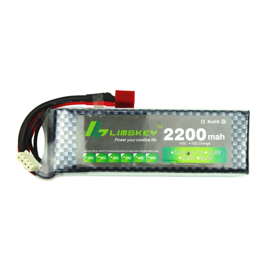 Limskey мощный новый 3s Bettery 11 1 V 2200mAh 25C MAX 35C T/xt60 штекер для автомобиля самолета Halicopter