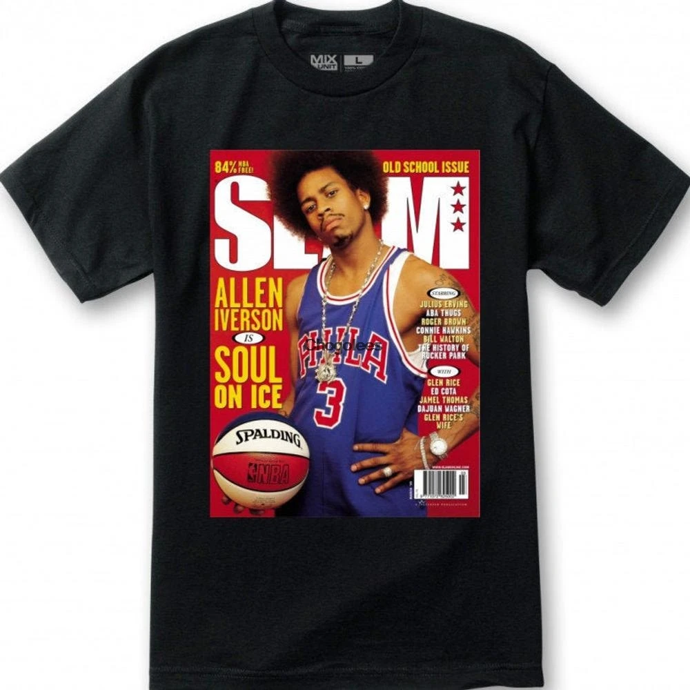 Slam Magazine Allen Iverson MEN'S T 