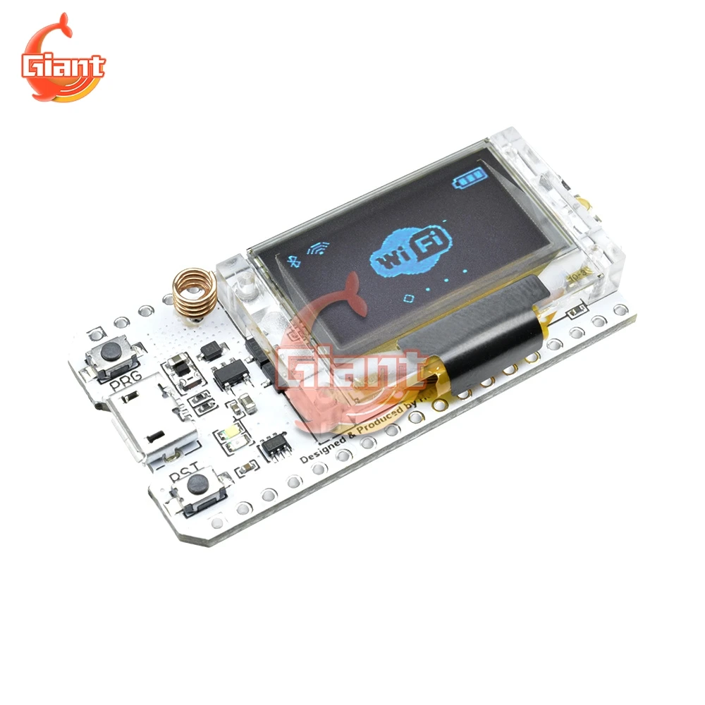Новый цифровой дисплей Bluetooth WIFI Набор 32 модуль CP2102 интернет Девелопмент SX1278 ESP32 0 96