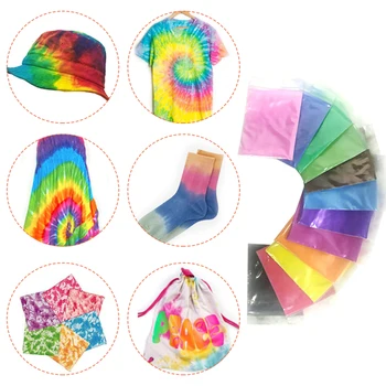 

Fabric DIY Tie Dye Powder Color Change Free Cooking Color Reduction Dye Powder Clothes Suit Coloring Dye Paint Pigment Soap Dyes